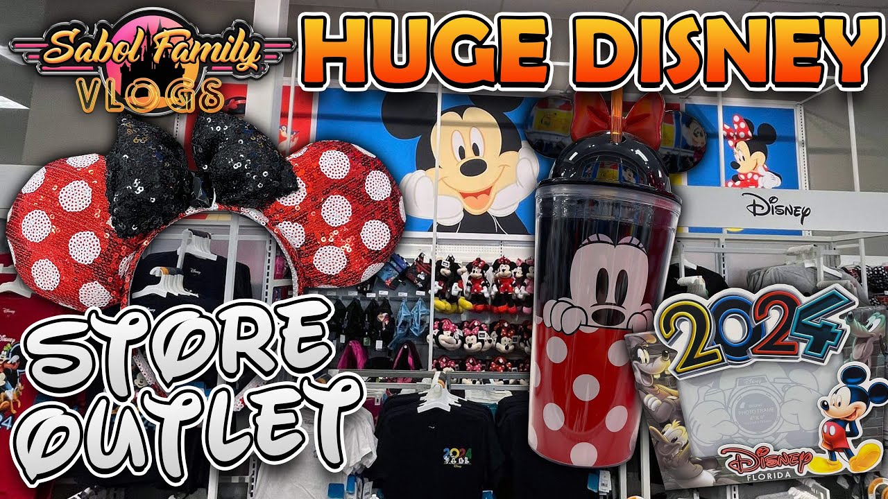 HUGE DISNEY OUTET STORE INSIDE TARGET SHOPPING | INSANE Deals & Huge Selection ~ Walt Disney World!