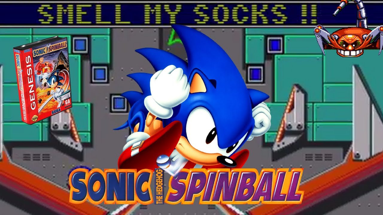 Sonic Spinball Playthrough (Fast Mode)