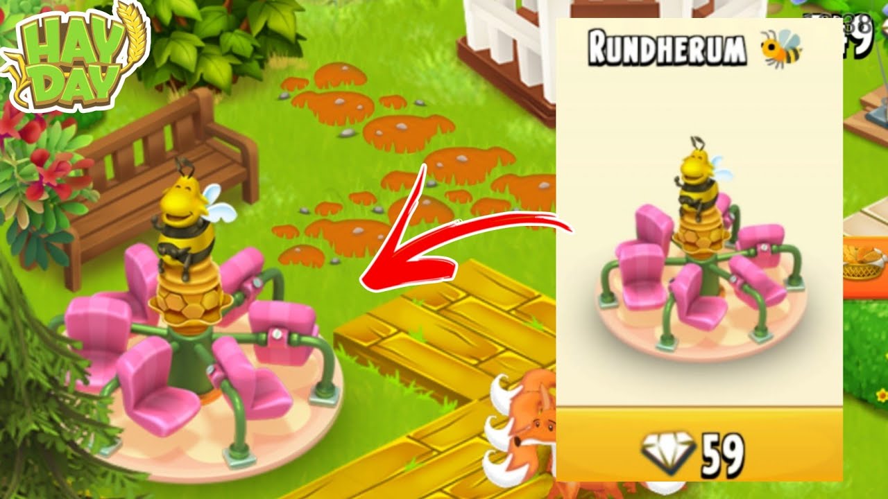 Bienen Karussell  Hay Day Lets Play Deutsch Tipps und Tricks