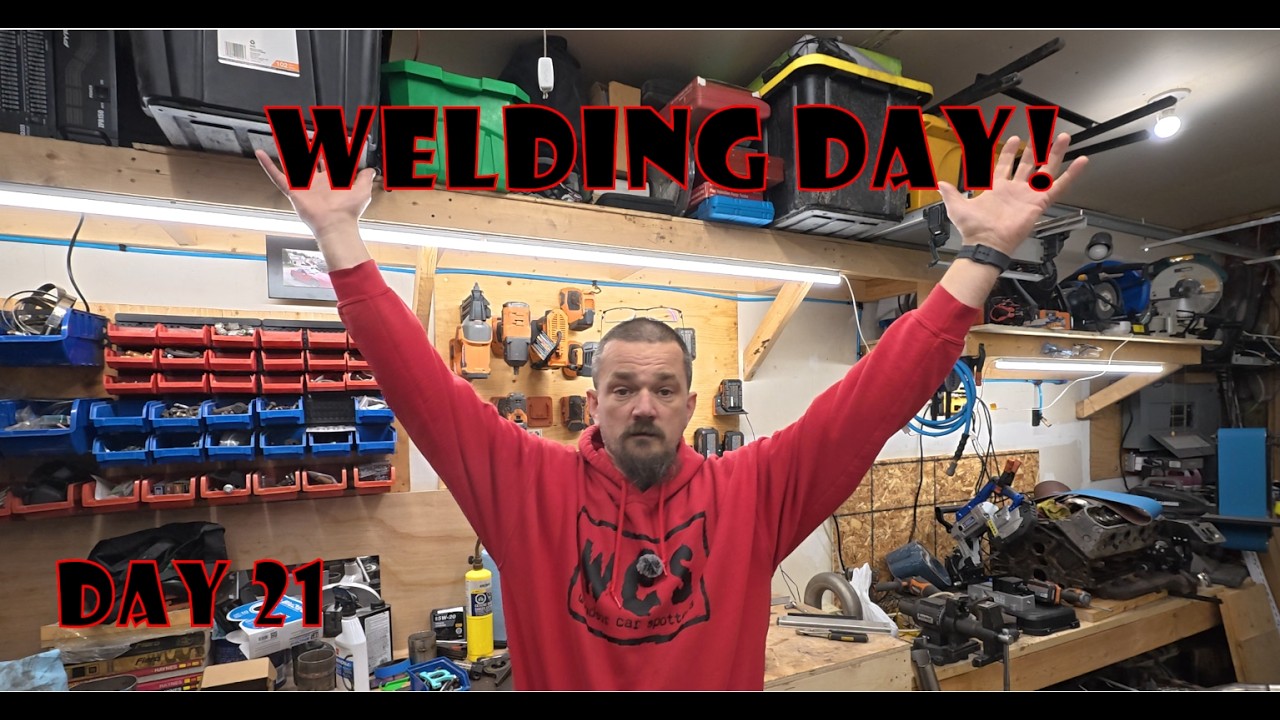 Month of MEH Day 21 - WELDING DAY!!