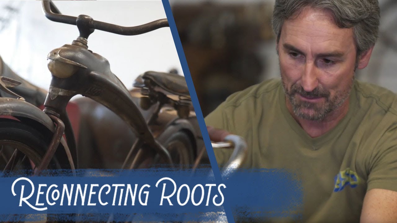 Mike Wolfe Shows Off the Extravagant Designs of Mid-Century Bicycles | Reconnecting Roots: