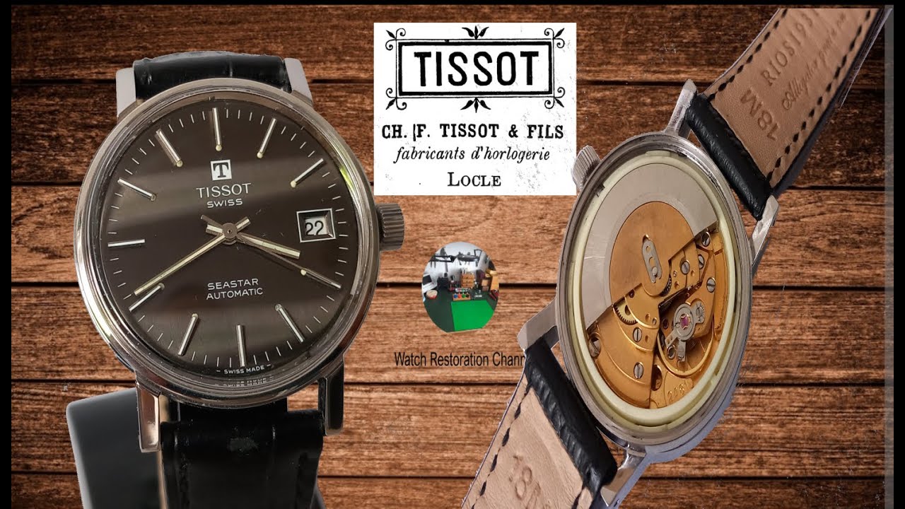 Vintage Tissot Seastar Automatic Watch Service