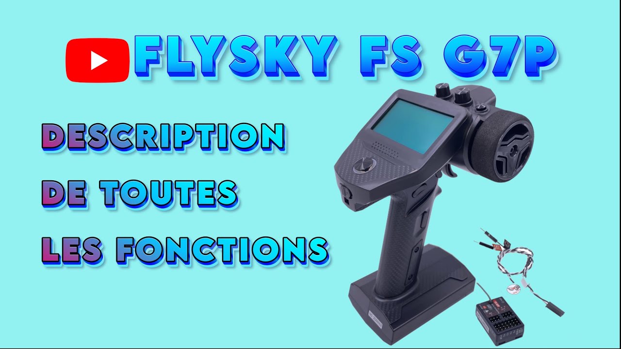 La FLY SKY FS G7P  pas cher mais tout d'une GRANDE 💪