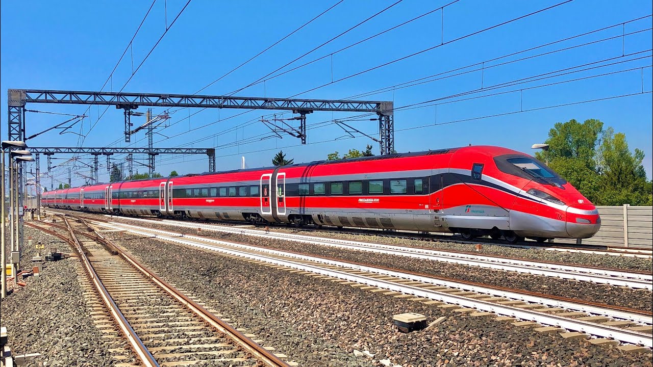 I BOLIDI DELL’ ALTA VELOCITÀ A REGGIO EMILIA AV MEDIOPADANA