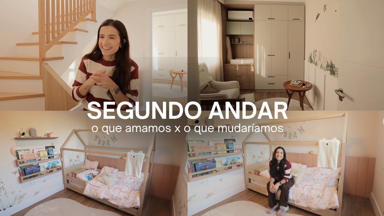 TOUR PELA NOSSA CASA | segundo andar (quartos e banheiro das criança e suíte do casal)