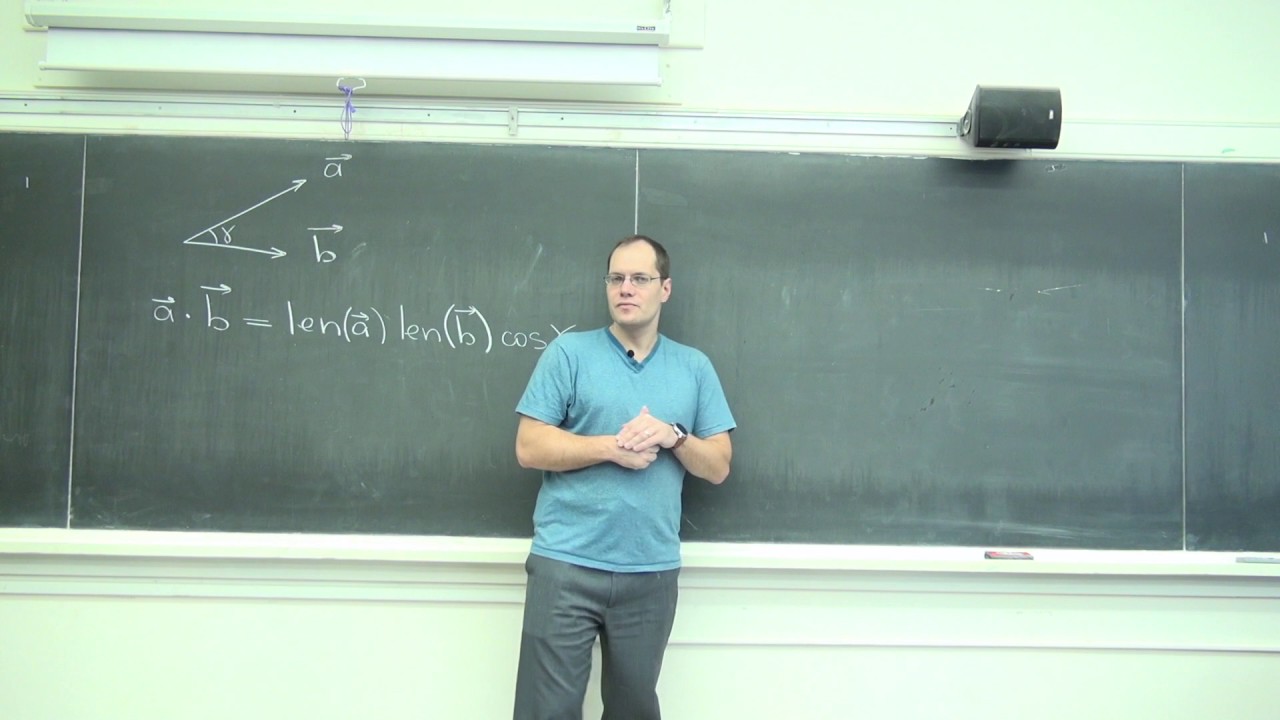 Review of the Dot Product