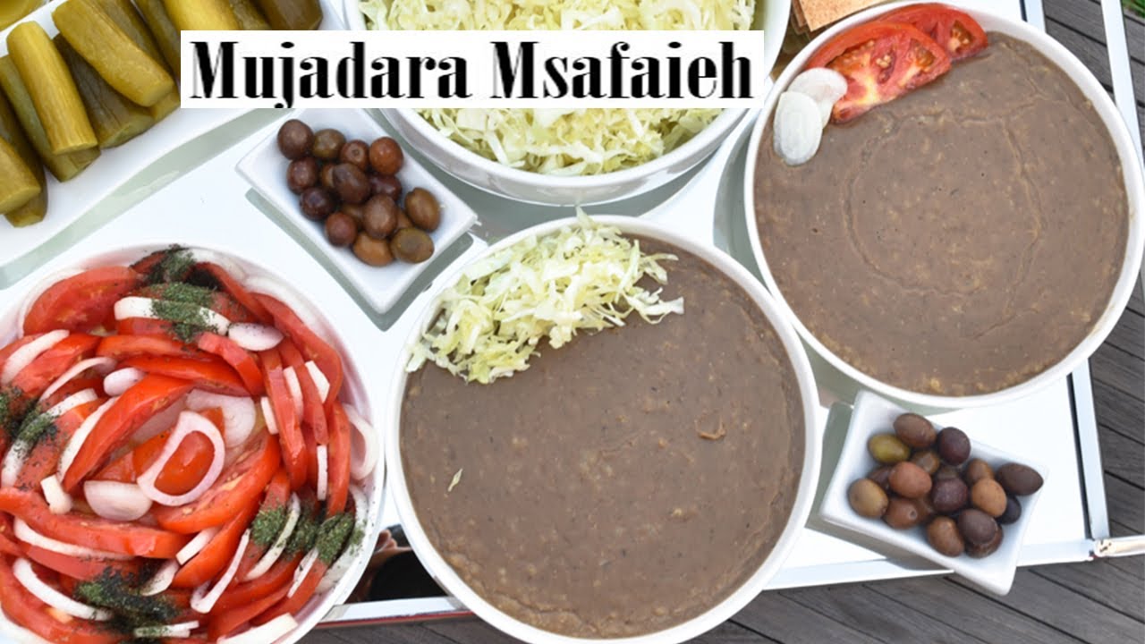 Муджадара Мсафаие/ Чечевичное пюре Муджадара