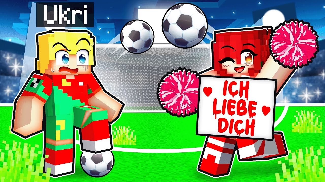 Fußball Fan hat einen Crush auf mich in Minecraft!