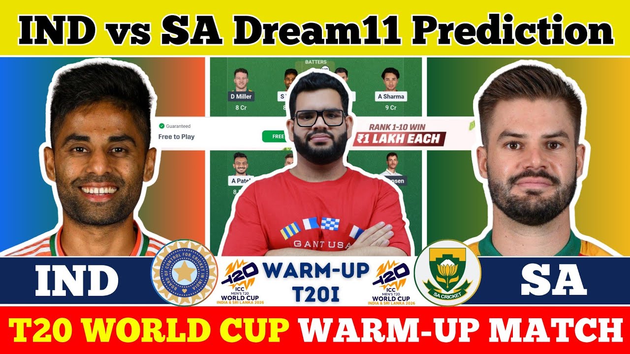 IND vs SA Dream11 Prediction|IND vs SA Dream11|IND vs SA Dream11 Team|