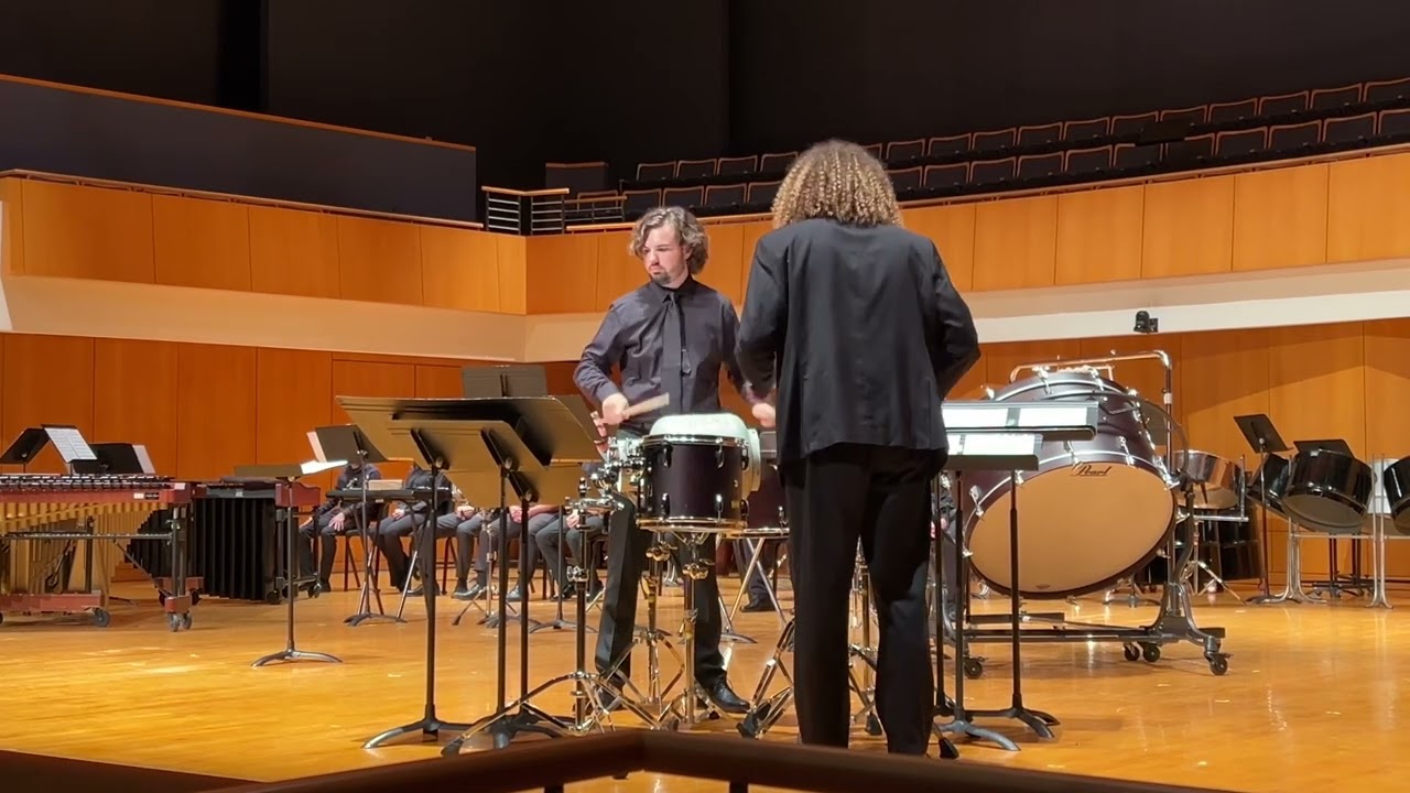 Crossing by Benjamin Holmes Percussion Duet