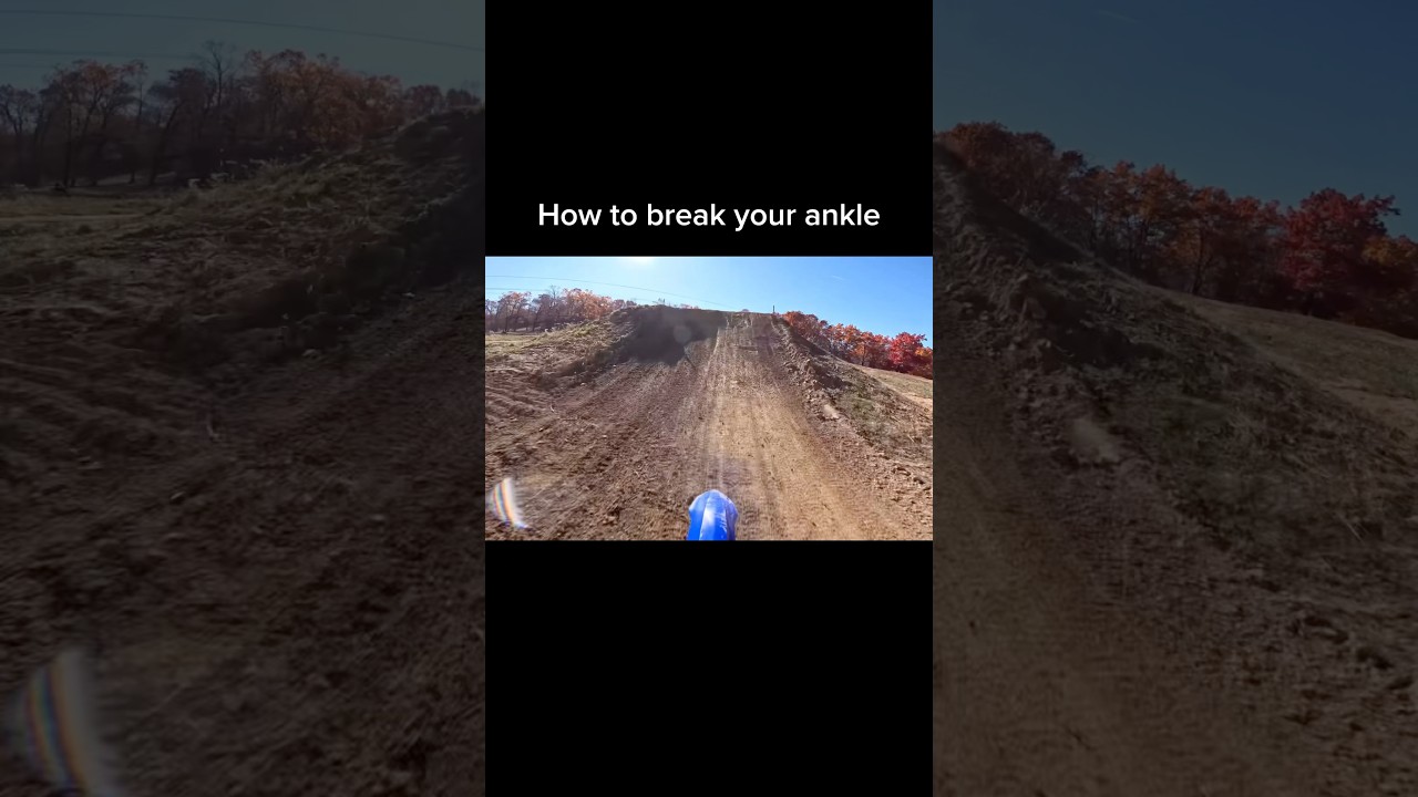 Lesson learned don’t overshoot jumps 
