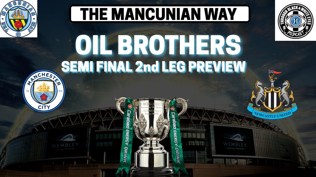 SEMI FINAL 2ND LEG CHAT!  (OIL BROTHERS) WITH ‪@throughblackandwhiteeyes  #mcfc #mancity#nufc #pl