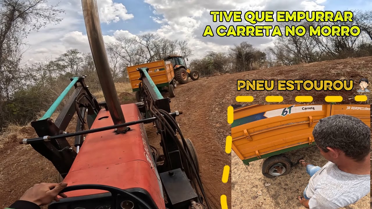 TENTANDO ENTREGAR SILAGEM A GRANEL PRO VIZINHO 