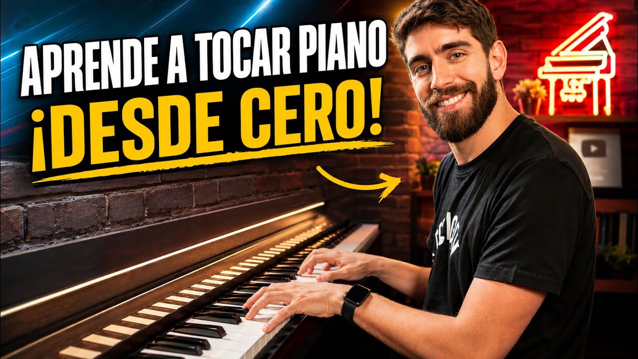 Aprende a Tocar el Piano DESDE CERO (Primera Clase Para Principiantes)