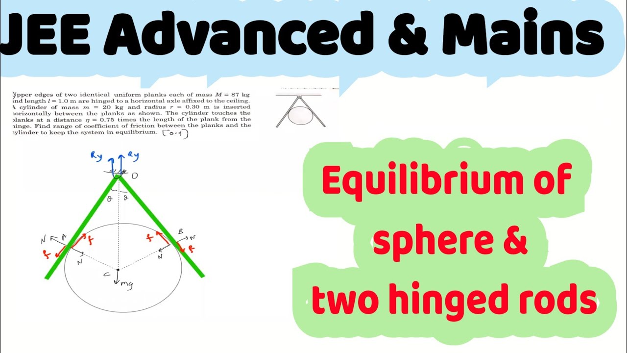 22) PATHFINDER SERIES |Torque physics : Upper edges of two identical uniform planks each of