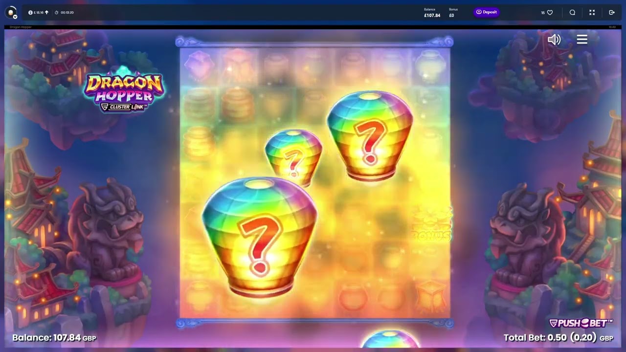 SlotsHawk Plays Dragon Hopper Slot by Push Gaming - The Best Slot of the Year so Far!