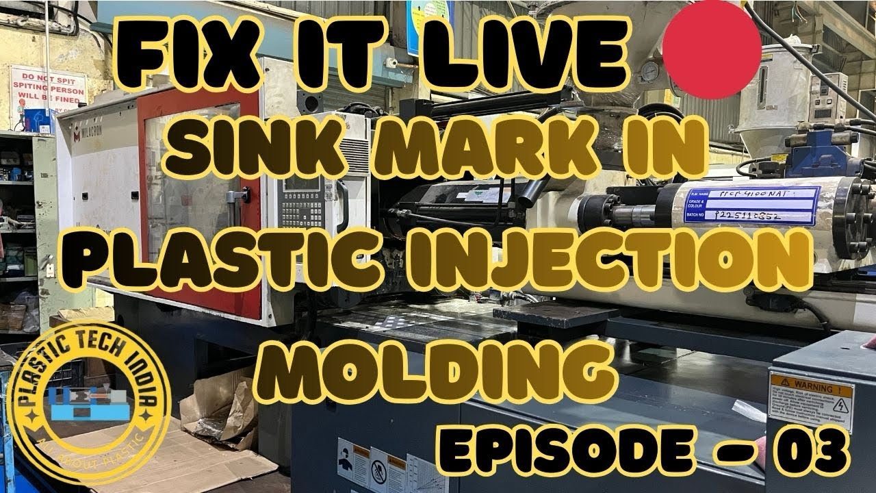 Fix It Live || Episode 03 || Sink Mark in Plastic Injection Molding 