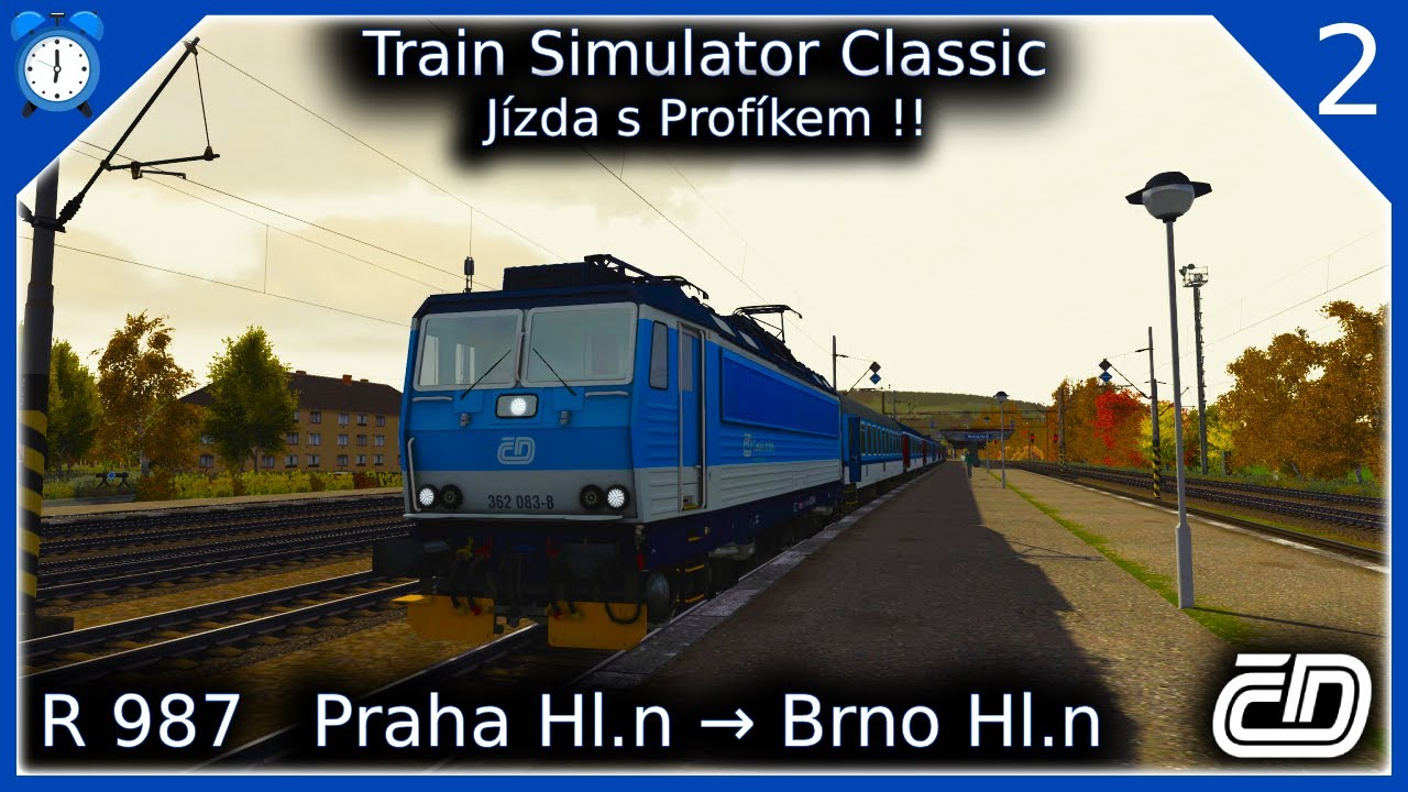 R 987 Vysočina | Jízda s Profíkem | Train Simulator Classic | #2/4