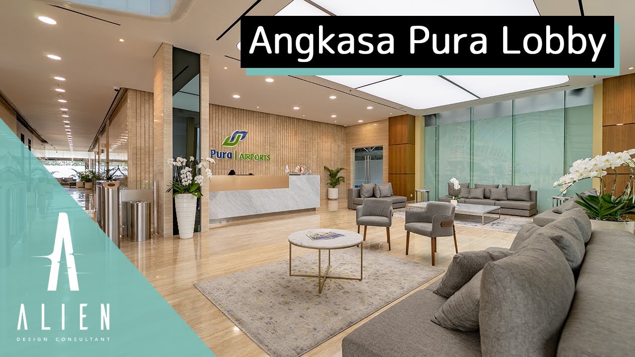 #WorksOfALIEN - Angkasa Pura Lobby, Jakarta - Office Interior Design - ALIEN DC