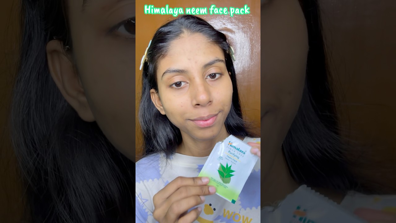 Himalaya facepack #youtube #skincare #shortvideos #shortsfeed #youtubeshorts #viralshorts #viral