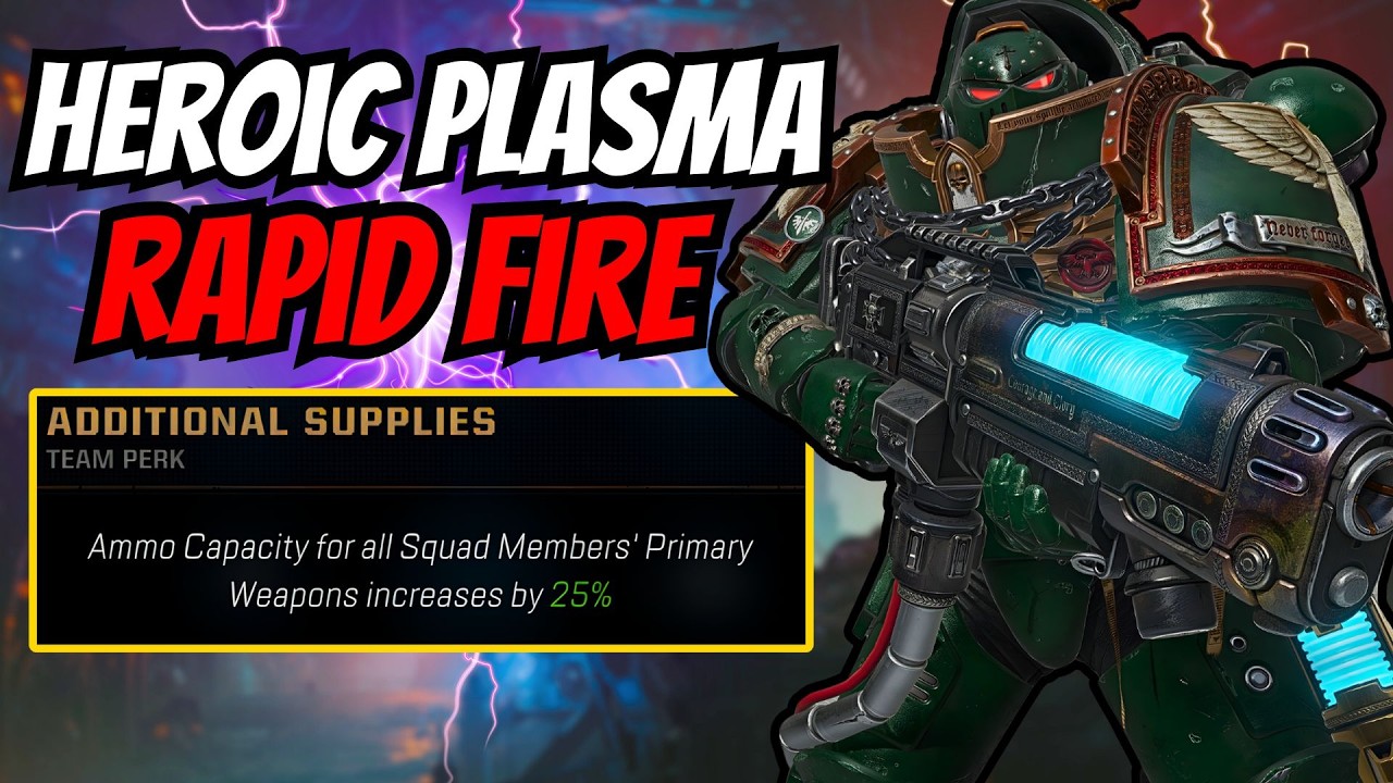Heroic Heavy Plasma RAPID FIRE Build NEVER Stops Shooting in Space Marine 2 Patch 12.2