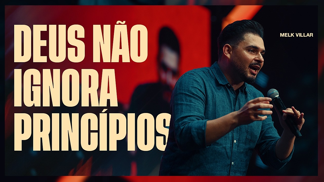 PRINCÍPIOS PARA GOVERNAR: DEUS NÃO IGNORA PRINCÍPIOS | @melkvillar | Ao Vivo na GET CHURCH FLORIPA
