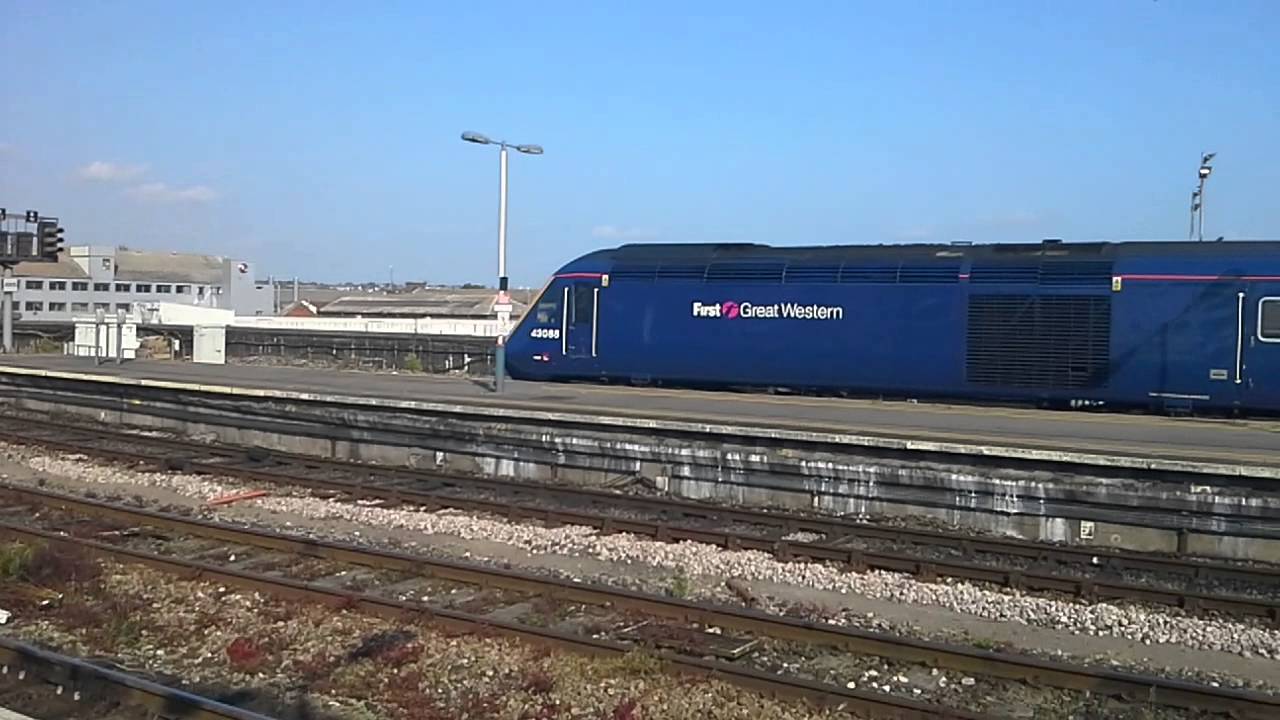 Trains at: Bristol Temple Meads, GWML, 30/7/14, P1
