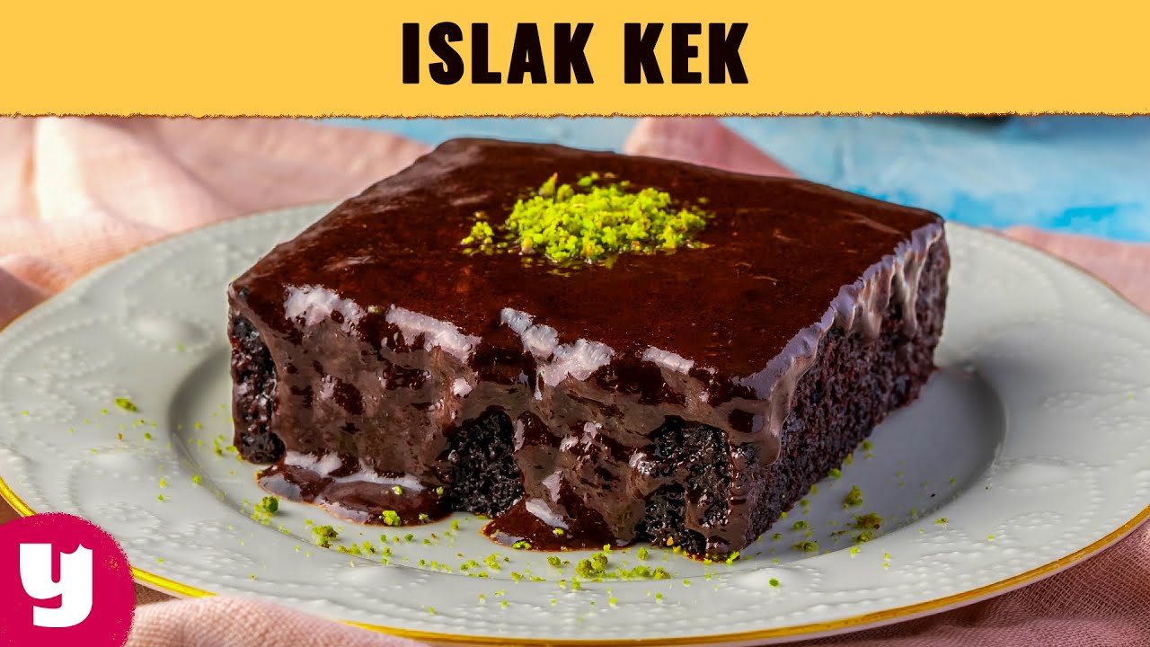 Brownie Tadında Islak Kek  | Tam &Ouml;l&ccedil;&uuml;l&uuml; ve Pastane Usul&uuml;