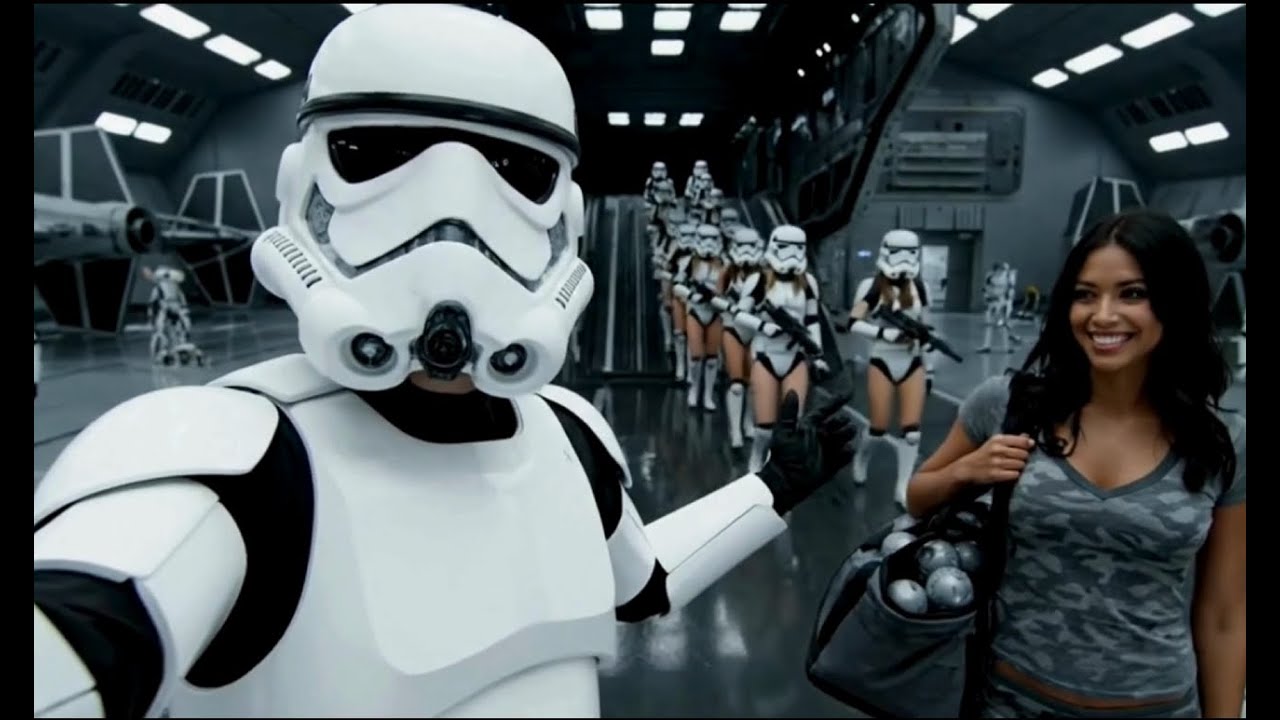 Stormtrooper vlog on the Death Star but his rebel girlfriend keeps sabotaging it Feat. Foxtrot Squad