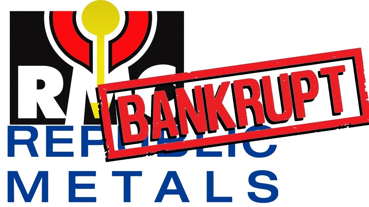 СВЕЖИЕ НОВОСТИ: Republic Metals подает заявление о банкротстве; Valcambi SA приобретает