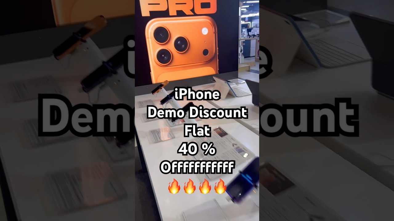 iPhone Demo Discount 🔥🔥🔥 #techtech #smartphone #techalert #cellphone #tech #unboxing #mobile
