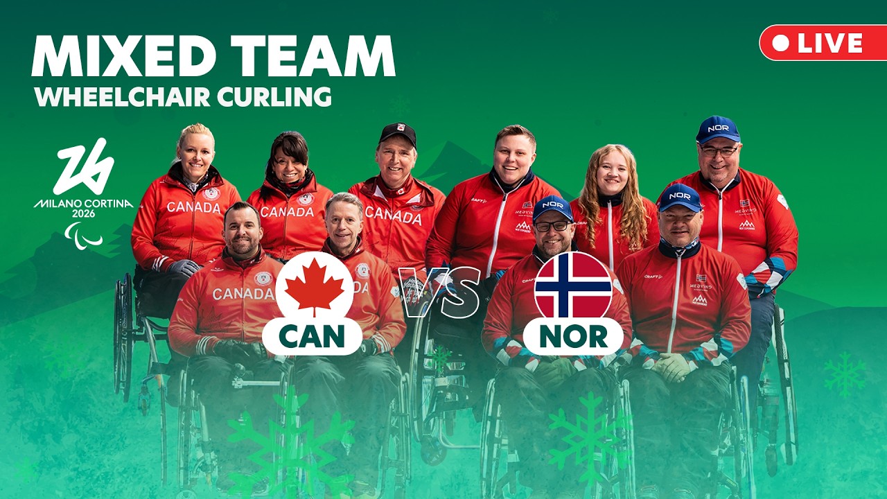 CAN 🇨🇦 vs 🇳🇴 NOR | Wheelchair Curling – Mixed Team Round Robin | 8 Mar | Milano Cortina 2026