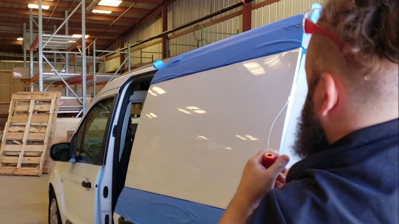 Van Windows Direct - Transit Connect Sliding Door Panel Removal