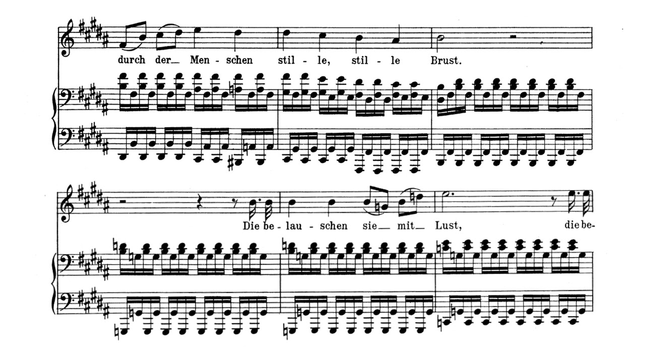 Nacht und Träume(Schubert)반주 Piano Accompaniment