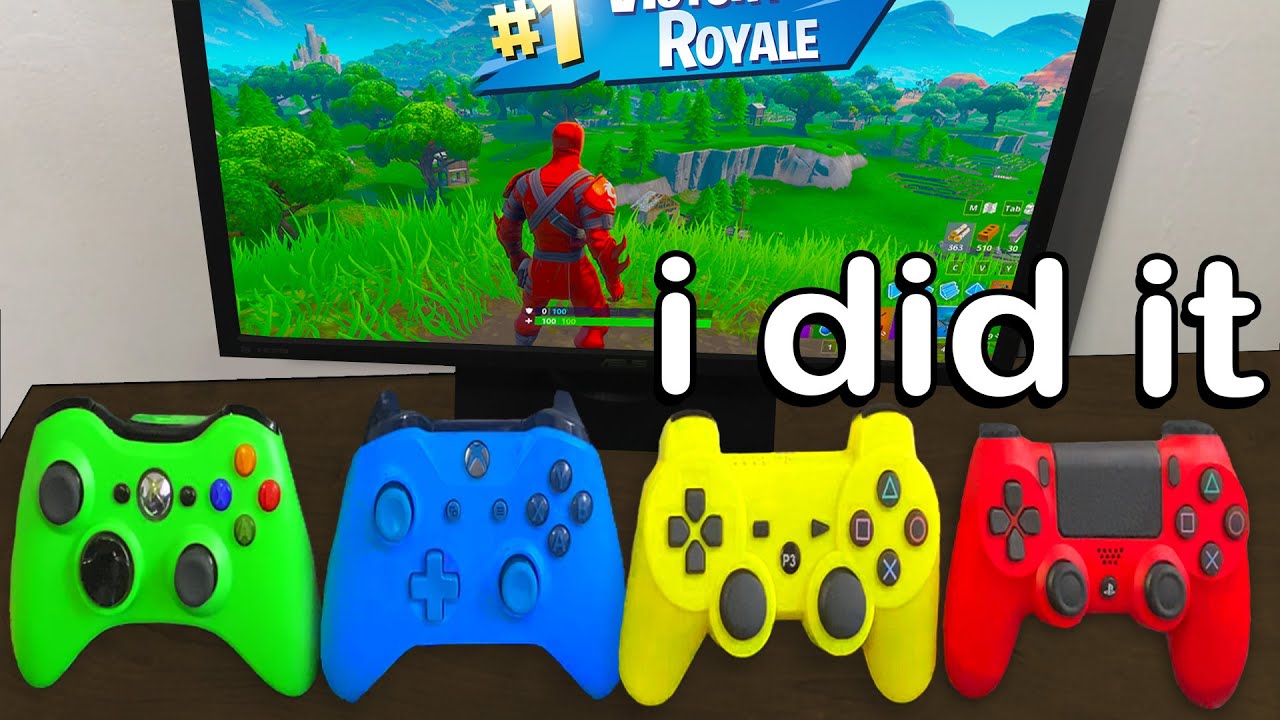 Каждый раз, когда я умираю, мой КОНТРОЛЛЕР МЕНЯЕТСЯ в Fortnite.