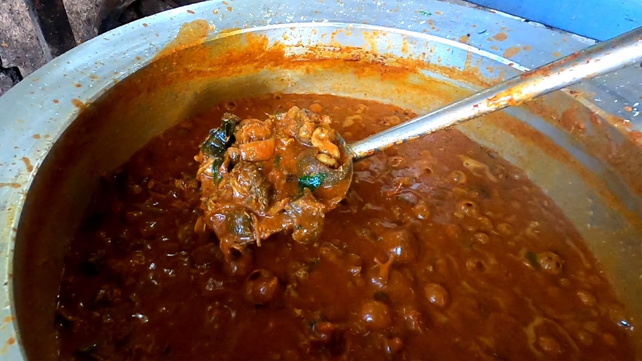 Telangana Style Boti Curry Recipe Making @ Restaurant | Hyderabad Street Food | Amazing Food Zone