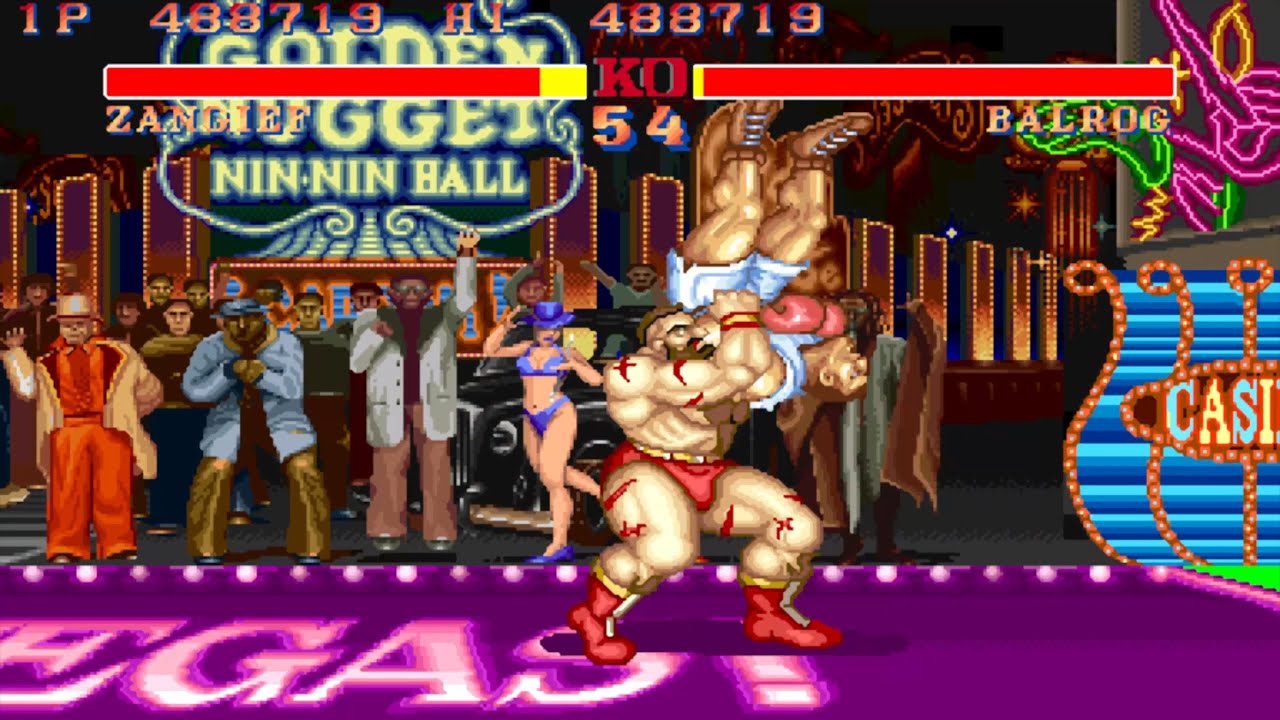 Street Fighter II Champion Edition - Zangief Arcade