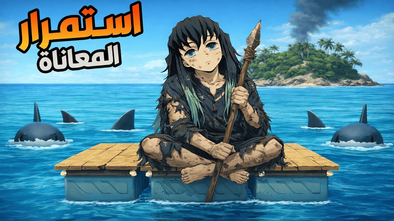 RAFT #2 l 🏝️ وجدت جزيرة في لعبة رافت