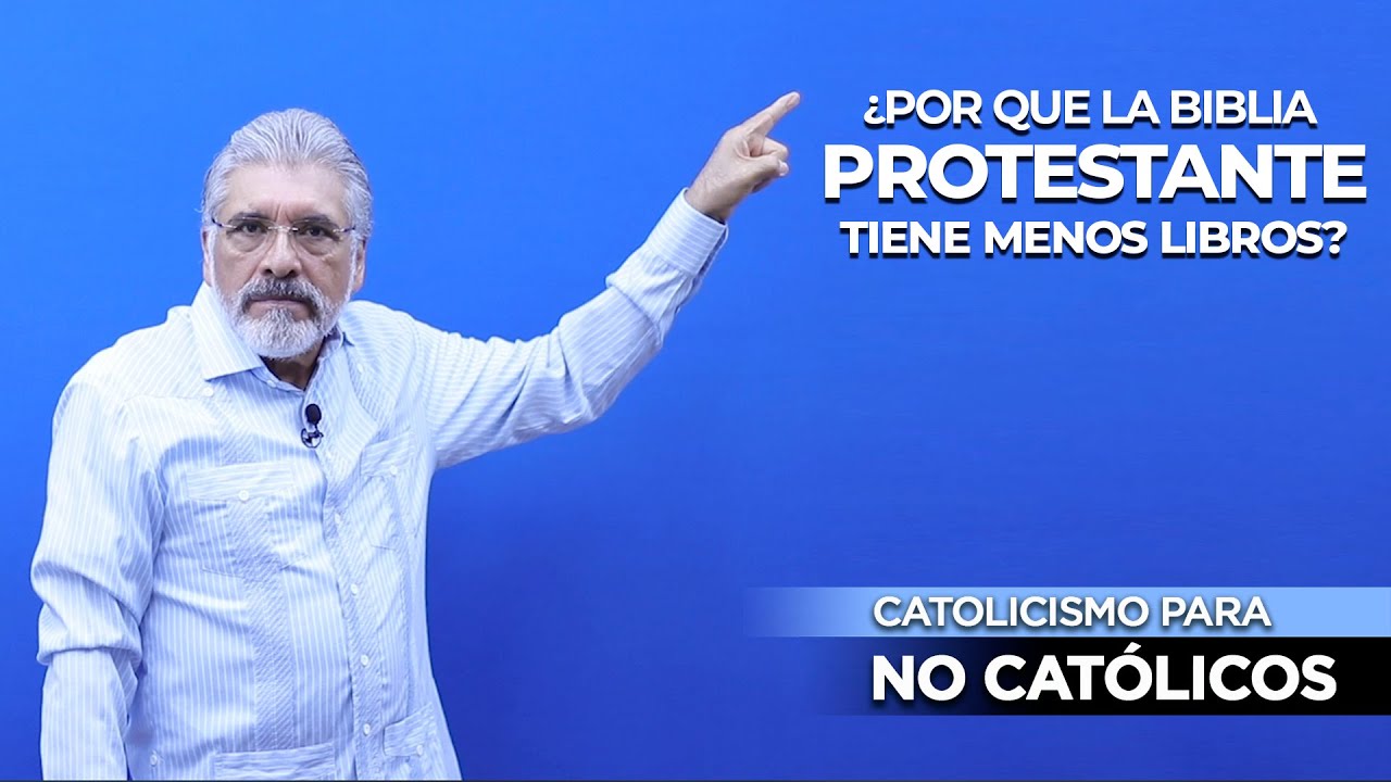 ¿POR QUÉ LA BIBLIA PROTESTANTE TIENE MENOS LIBROS? - SALVADOR GÓMEZ (Predicador católico)