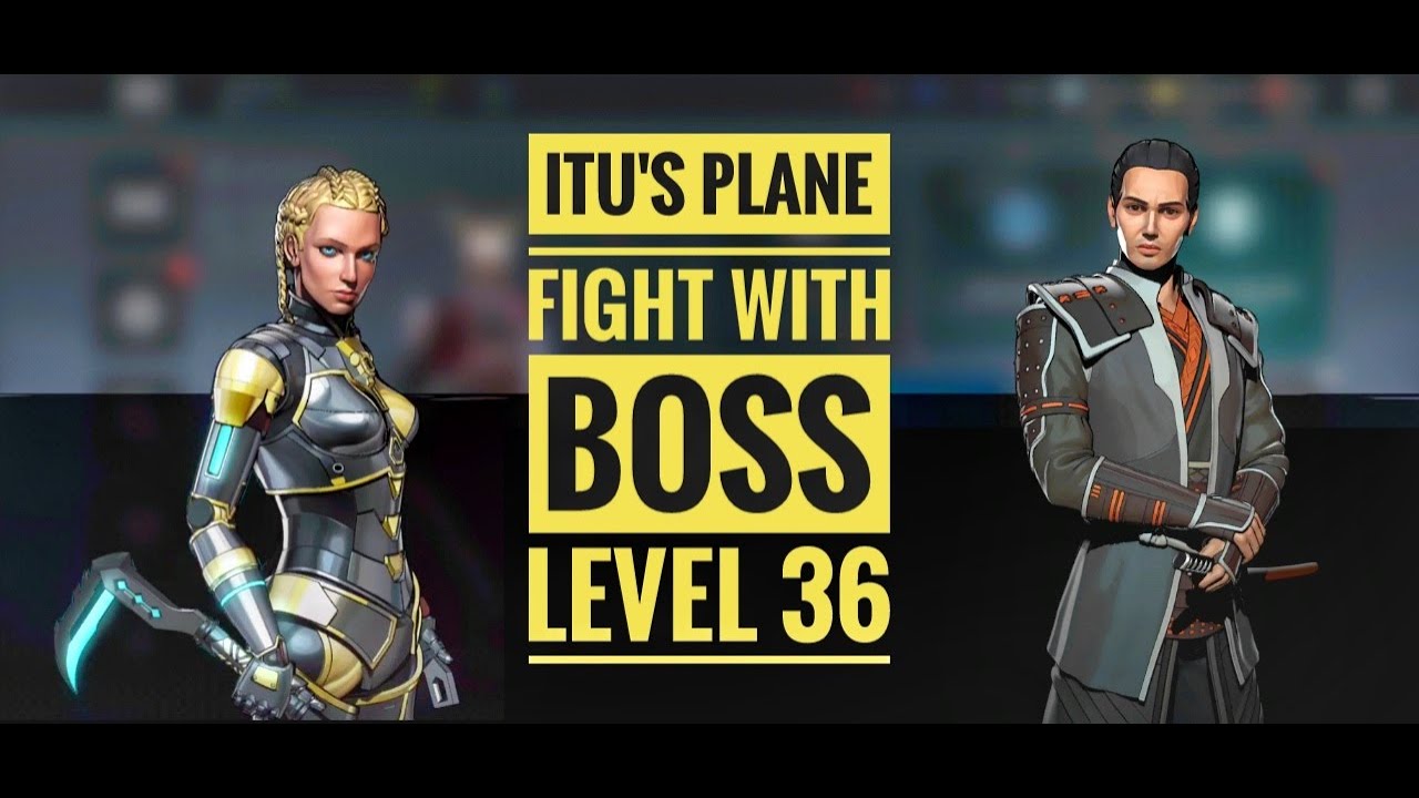 Shadow Fight 3 : Itu's Plane Walkthrough level 36 : BOSS fight