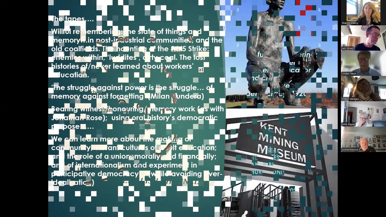 Research Circle Event no. 3 &ndash; Oct 4 2024. Radical dissent: Mining, workers education, community