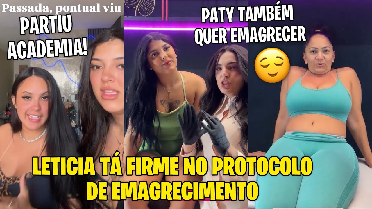 LETICIA ESTÁ FIRME NO PROCESSO DE EMAGRECIMENTO+ ACADEMIA E MAIS