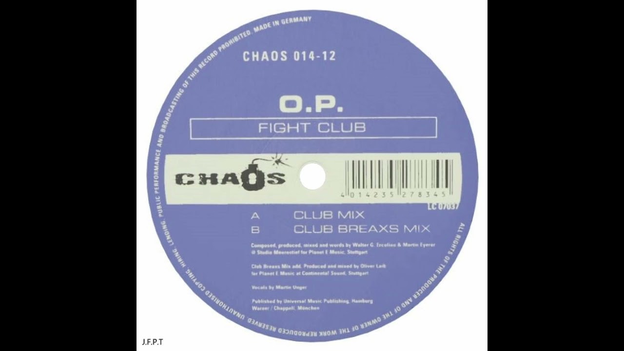 O.P. – Fight Club (Club Breaxs Mix)