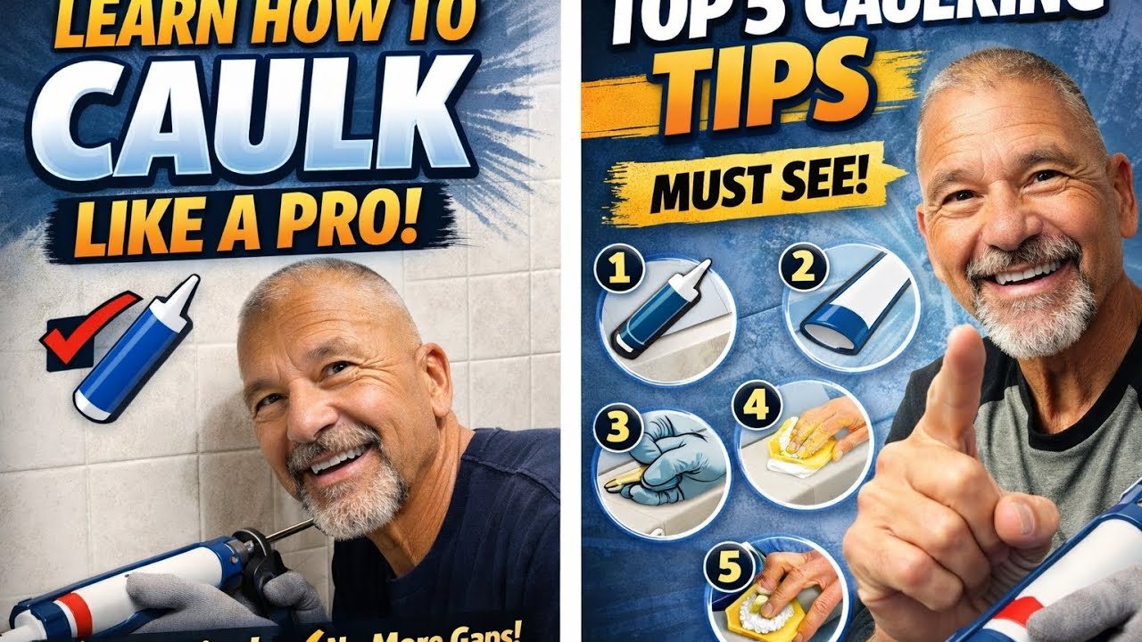 &ldquo;How to Caulk Like a Pro | Handyman Tips&rdquo;