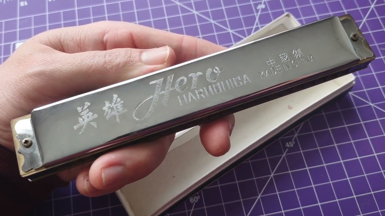 Attic Find: Vintage Hero Brand Harmonica