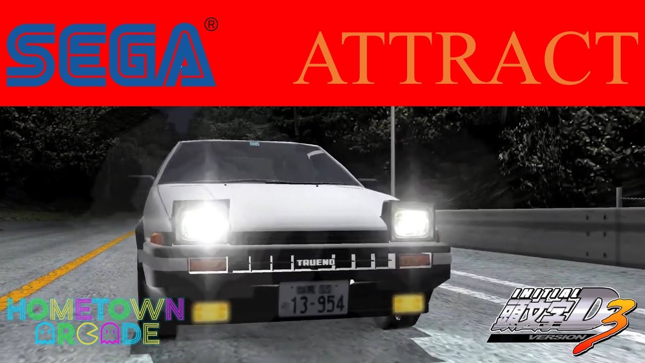 Initial D Version 3 - Attract Mode