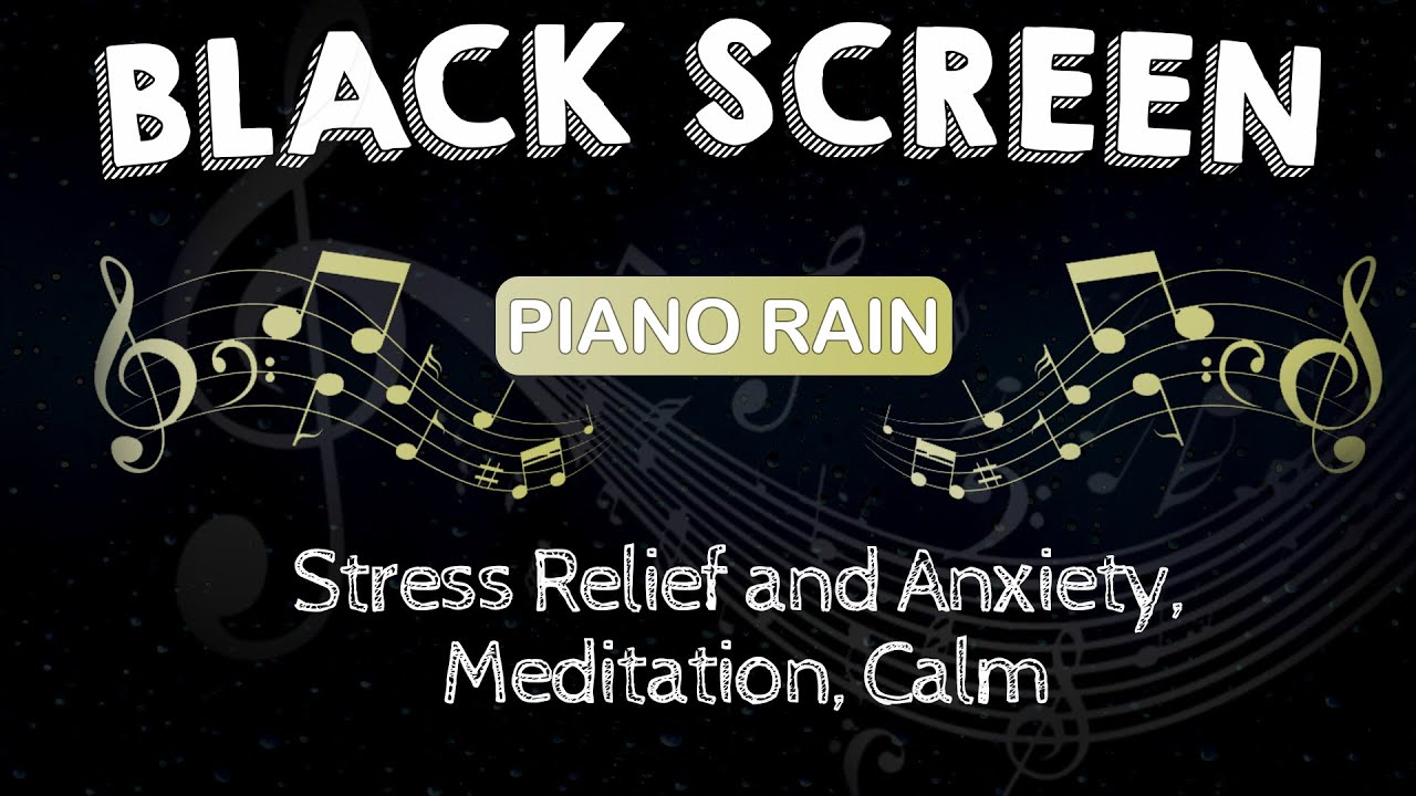 Deep Sleep Music Black Screen | Peaceful Sleep Music for Stress Relief and Anxiety, Meditation, Calm