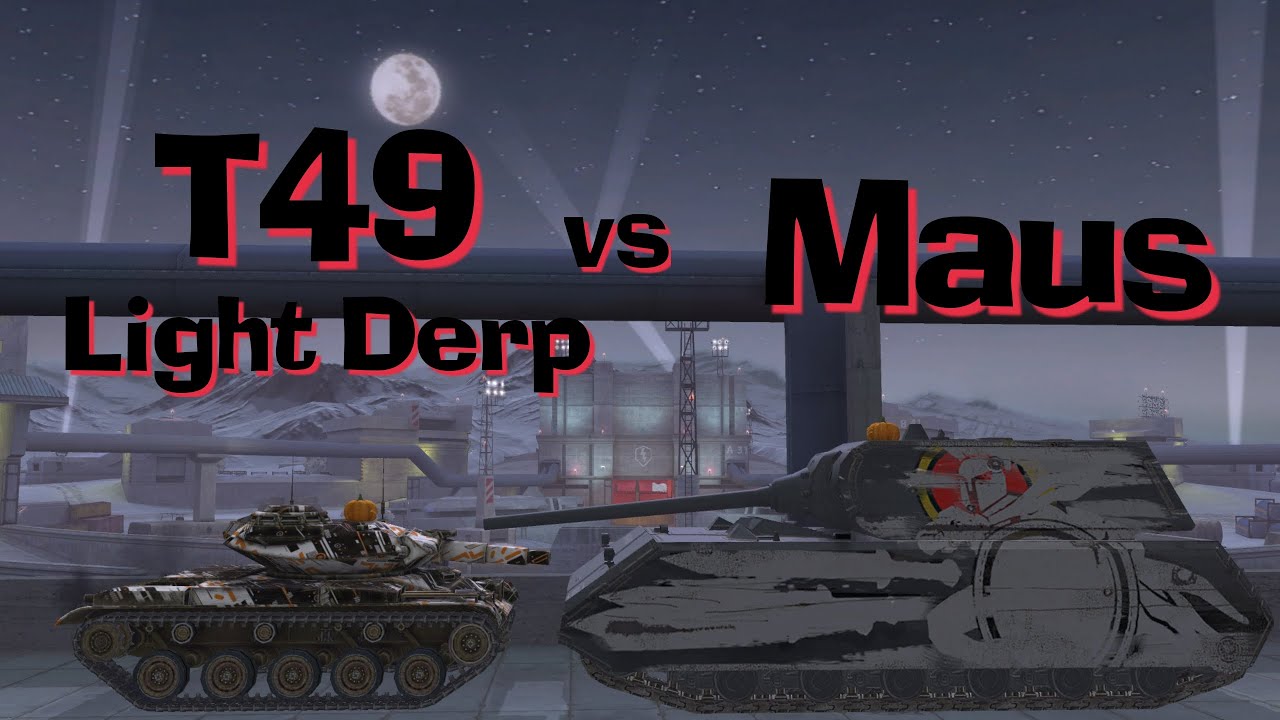 WOT Blitz Can T49 Derp Kill a Maus