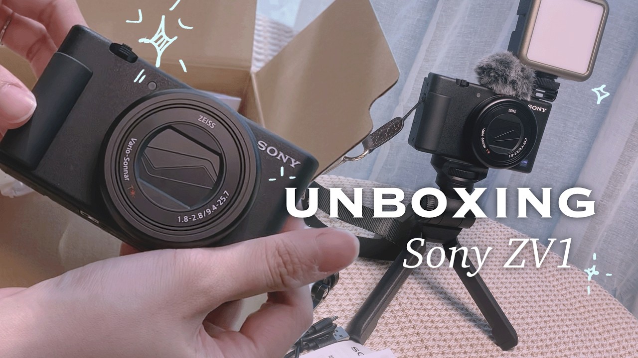 UNBOX 📦 l Sony ZV1 & Accessories 📷 กล้อง Vlog ตัวแรกของช่อง