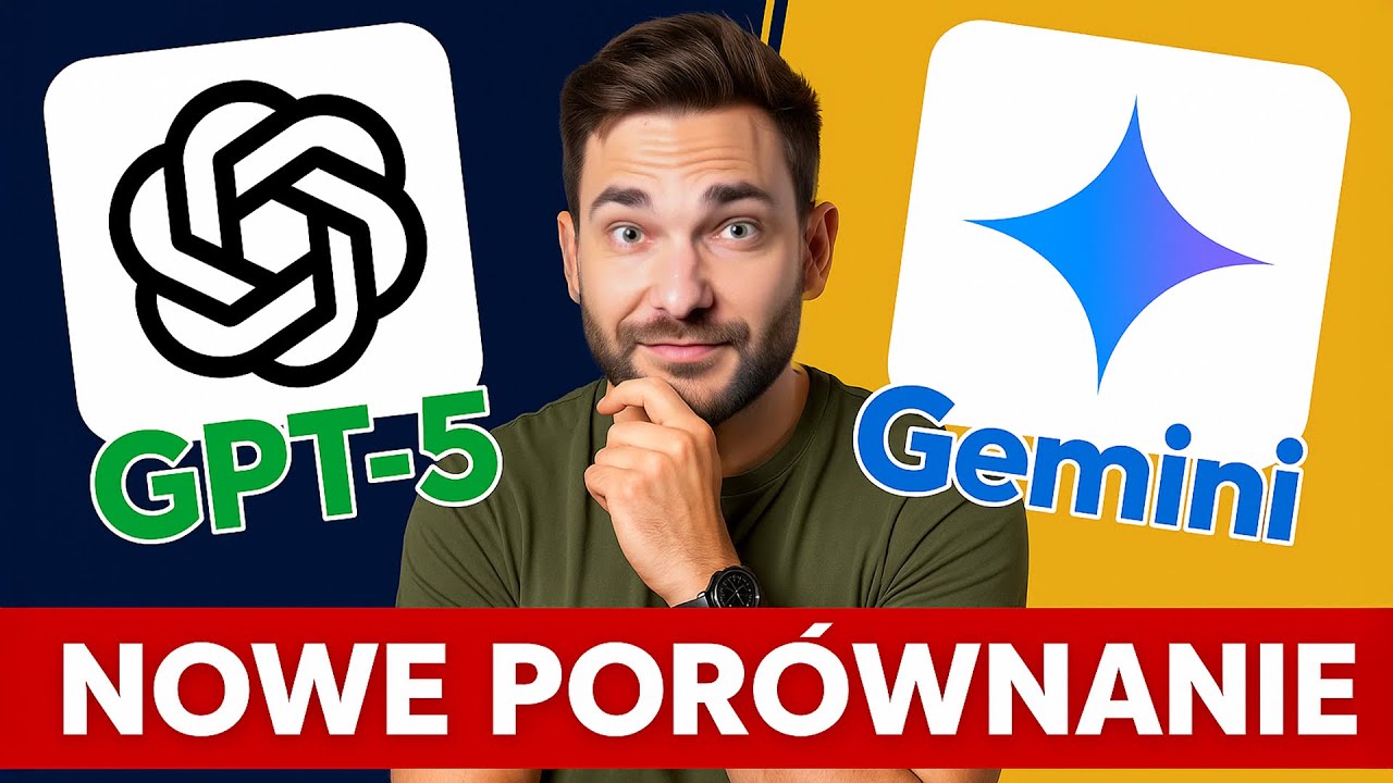 NOWY ChatGPT 5 czy Gemini? PRAWDZIWY TEST - Co Wybrać?